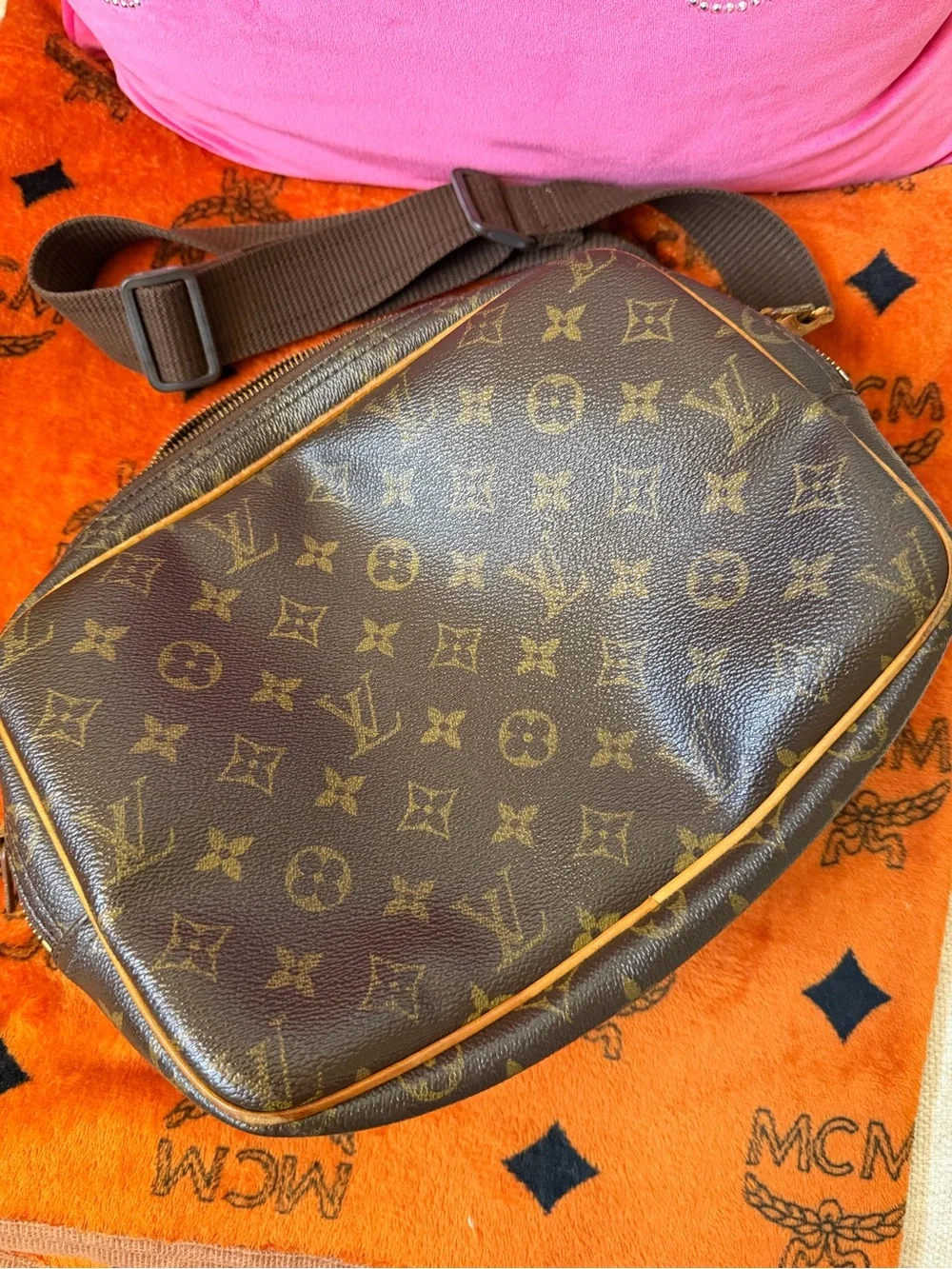 Louis Vuitton Porter Monogram Handbag